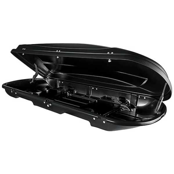 Dakkoffer 600 liter Extreme mat zwart