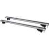 Dakdragers Lince 100Kg laadvermogen, gesloten rails, sorent, aluminium