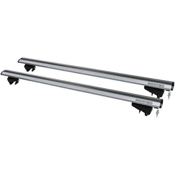 Dakdragers Lince 100Kg laadvermogen, gesloten rails, sorent, aluminium