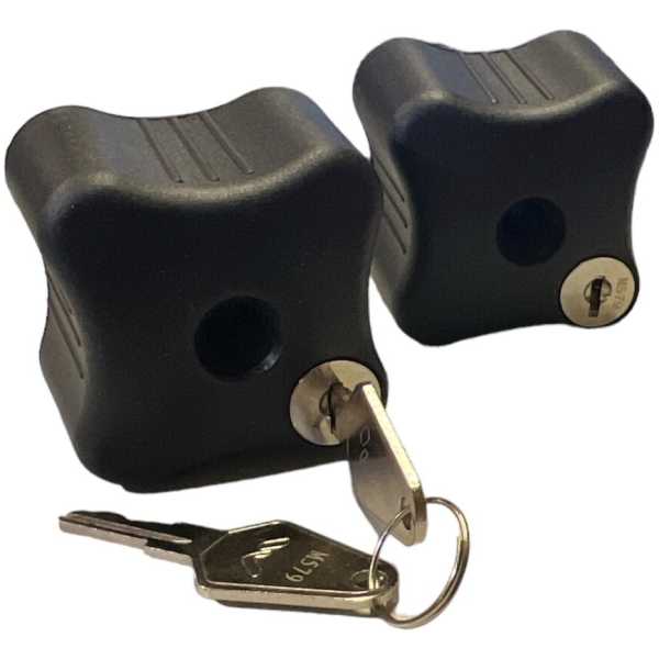 Draaiknop Set Menabo Afsluitbaar 2x