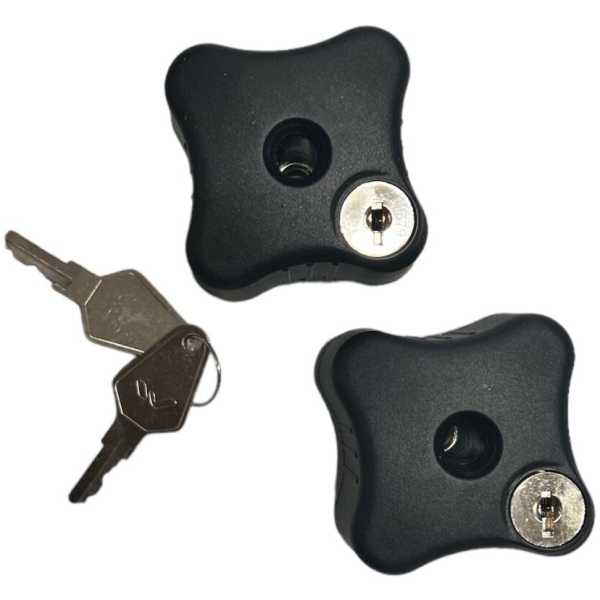 Draaiknop Set Menabo Afsluitbaar 2x