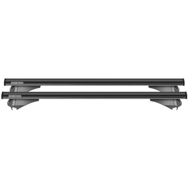 Dakdragers Menabo Leopard 120 cm aluminum zwart