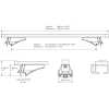 Dakdragers Menabo/Sorent Elefant XL 131,5cm