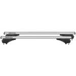 Set van 2 Aluminium Dakdragers – Stijlvol, Sterk en Veilig Geef je auto een upgrade met deze elegante, aerodynamische dakdragers van hoogwaardig aluminium. Ideaal voor het vervoeren van dakkoffers, fietsen of extra bagage. Snel en eenvoudig te monteren, afsluitbaar voor maximale veiligheid. Perfect voor elke roadtrip of vakantie! Eigenschappen Set van 2 aluminium dakdragers Ovaalvormige dwarsdragers Afmetingen: 131,5cm x 4,7 cm breed x 2,7cm hoog Voorzien van T-sleuven (T-track) 4 geïntegreerde sloten, inclusief 2 sleutels Draagvermogen: max. 75 kg Geschikt voor voertuigen met dakrails 2 jaar garantie, menabo-ariem-dakdragers-geintigreerde-rails-sorent-min